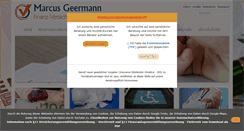 Desktop Screenshot of marcusgeermann.de